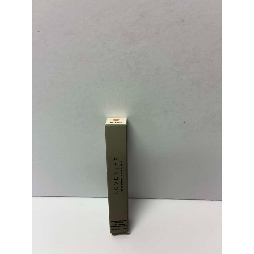 Cover FX Monochromatic Lip Color Soft Peach 0.3 oz Creamy Nude Peach Lipstick
